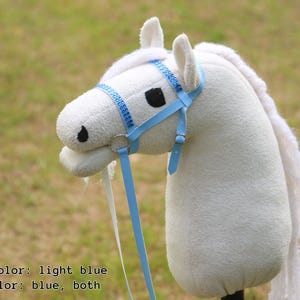 Hobbyhorse English bridle with bling - custom-made - multiple color options