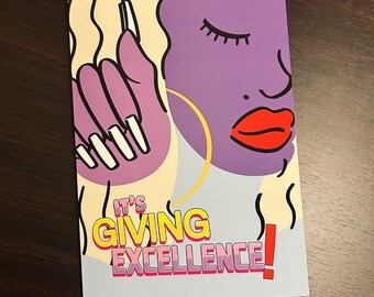 It's Giving. - Greeting Card, Friendship, Congrats, Proud, Celebration