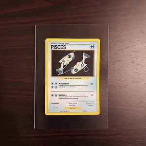 Peixes - Zodimon! Cartão de felicitações de astrologia, cartões de aniversário, tarô, presente