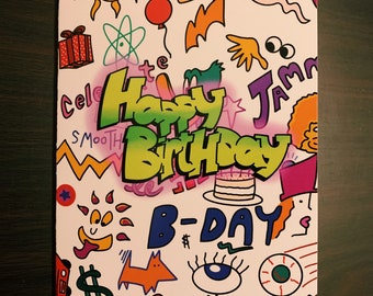 The Freshest. - Greeting Card, Birthday, Happy Bday