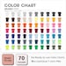 see more listings in the Color Chart section