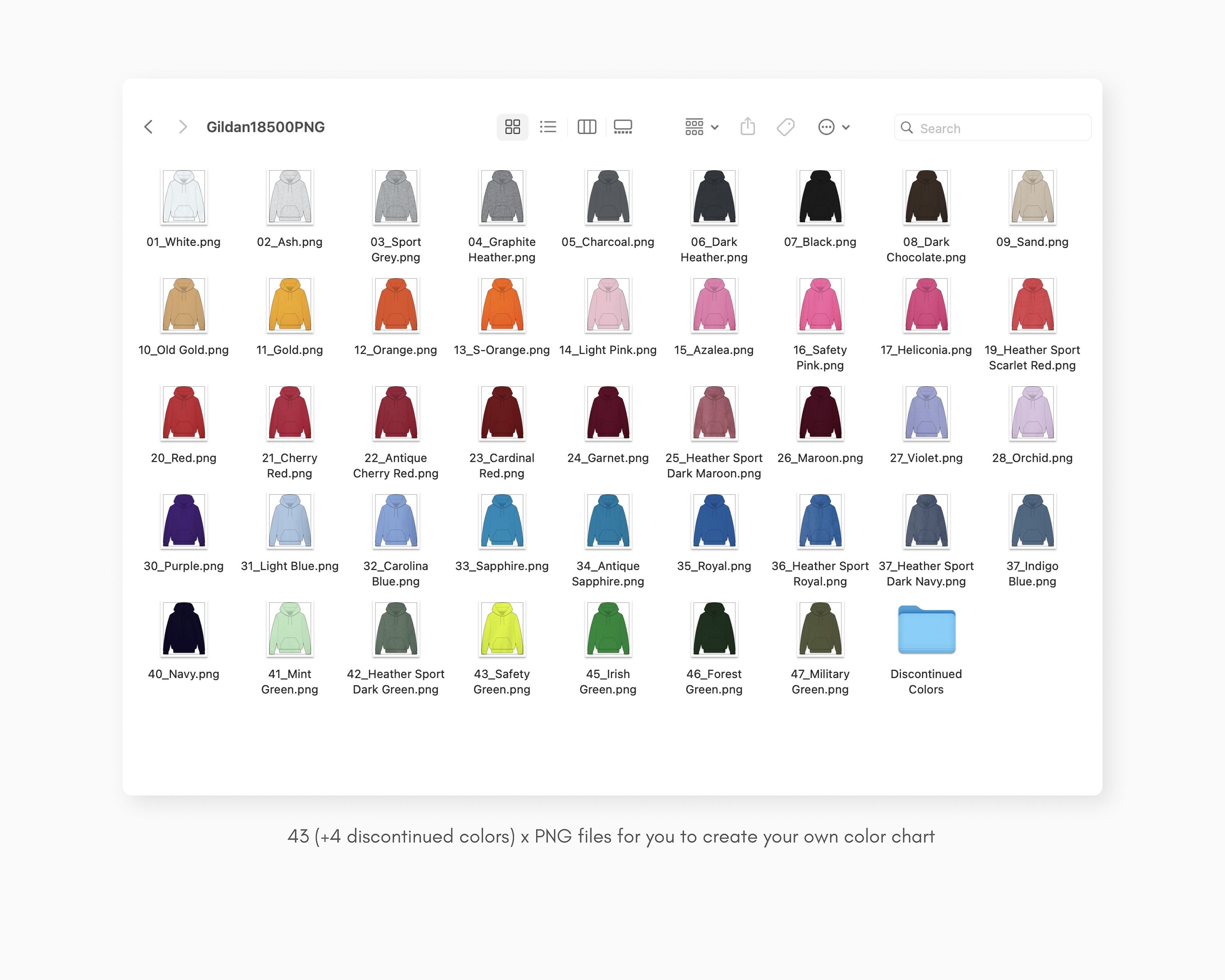 Gildan 18500 EDITABLE Canva Color Chart Gildan 18500 Heavy Etsy Gildan 18500 Editable Canva Color Chart Gildan 18500 Heavy Etsy