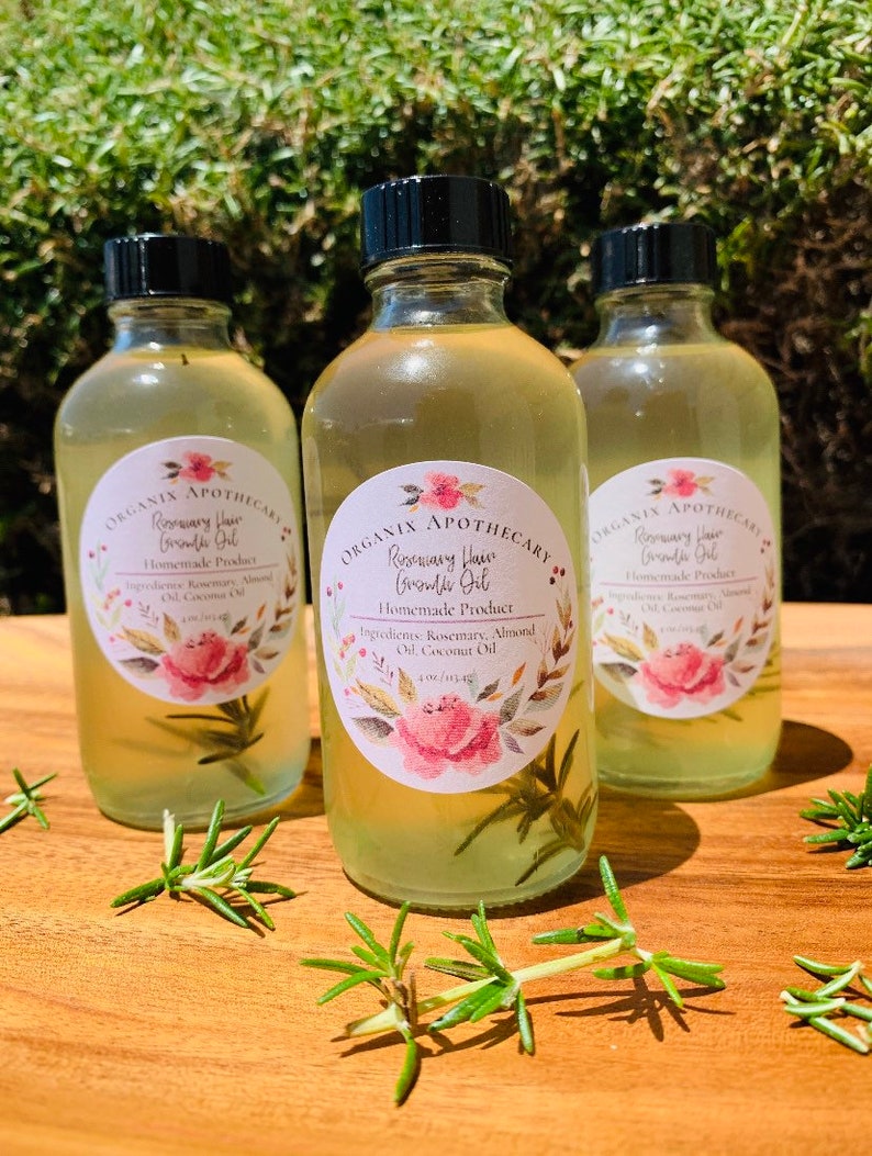 Rosemary Hair Growth Oil Etsy