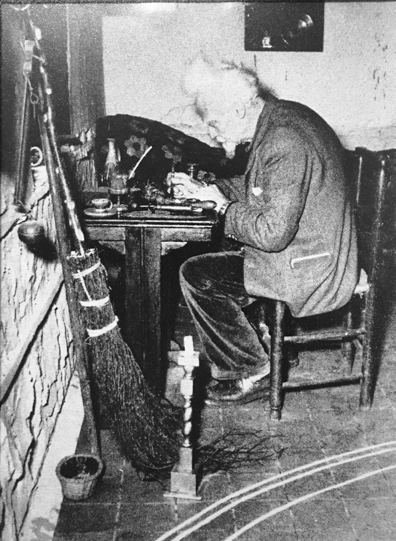 GERALD GARNER Father of WICCA Framed 1990S B&W Print Magick | Etsy