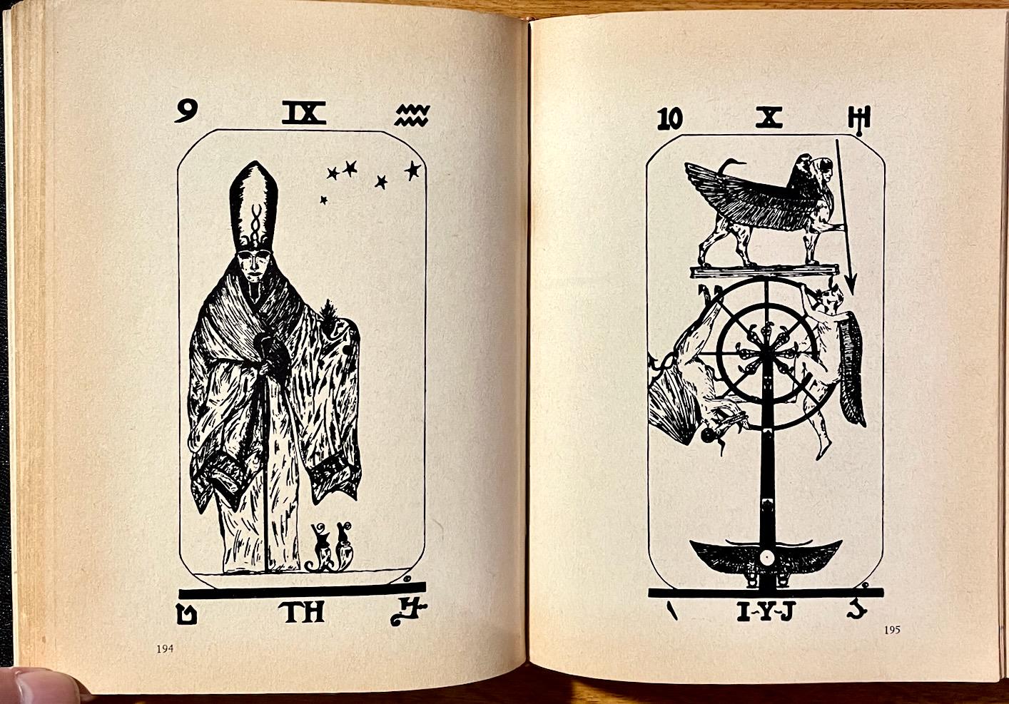 SACRED TAROT by C. C. ZAIN 1969 Hardbound Serials About Zain's