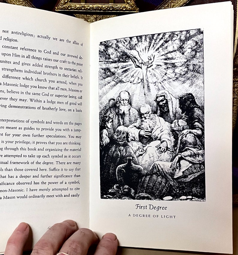 MASONRY ILLUSTRATED BY Leonard Steiner Rare Masonic Etsy