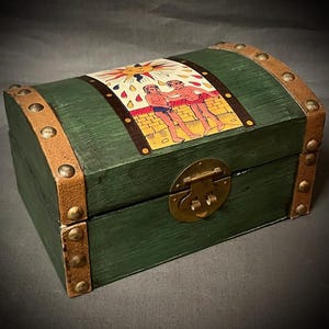 COFFRET DE TAROT VINTAGE Le soleil de l'ancienne Marseille Tarot Occultisme Occultisme Wicca Wicca Sorcellerie Cartes divinatoires non incluses