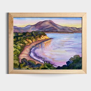 Summerland Watercolor Fine Art Print