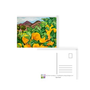 Ojai Pixies Aquarelle Carte postale