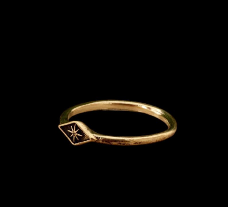 Star Brass Ring,Handmade Ring,Vintage Rings,Boho Rings,Minimalist Ring,Gift Ring,Anniversary Ring,Wedding Ring,Deco Ring,Gift For Her