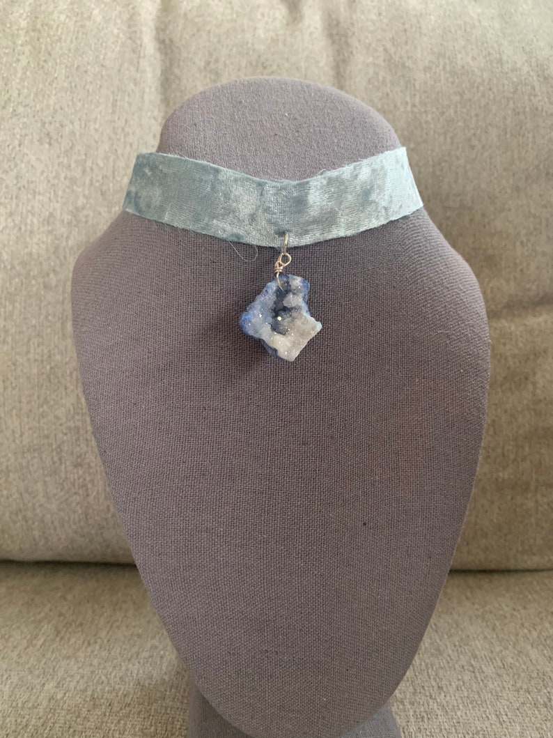 Blue Dreams Choker Necklace