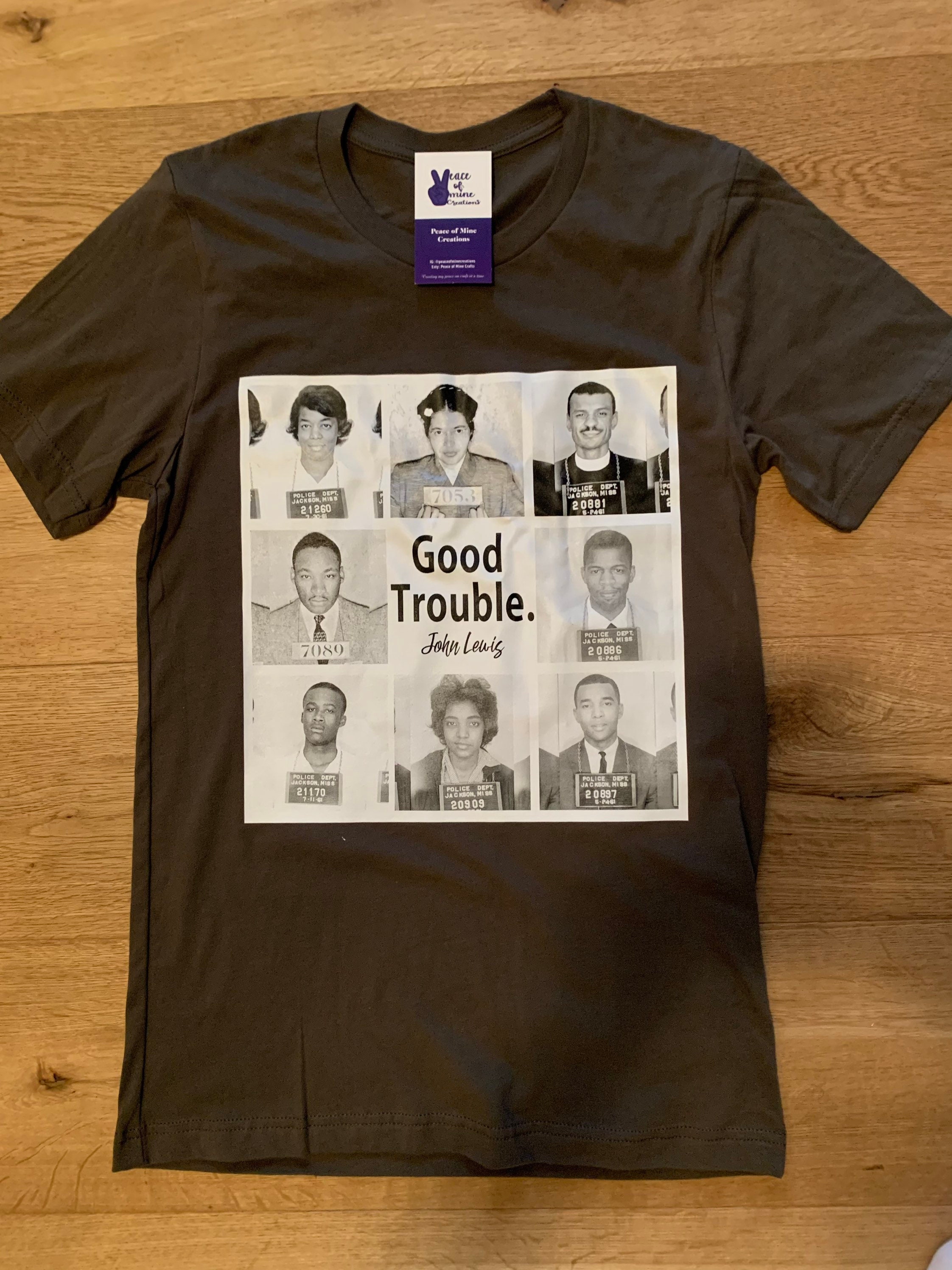good trouble tee shirt