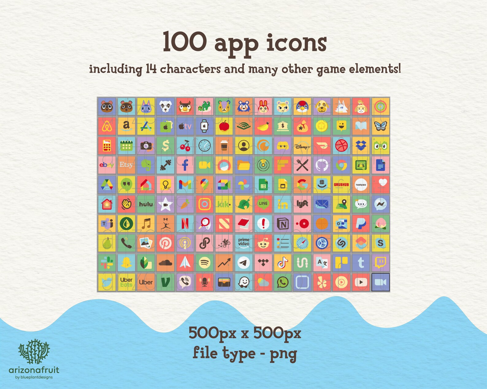 Animal Crossing App Icons IOS 14 Homepage Iphone Ios 14 App Etsy