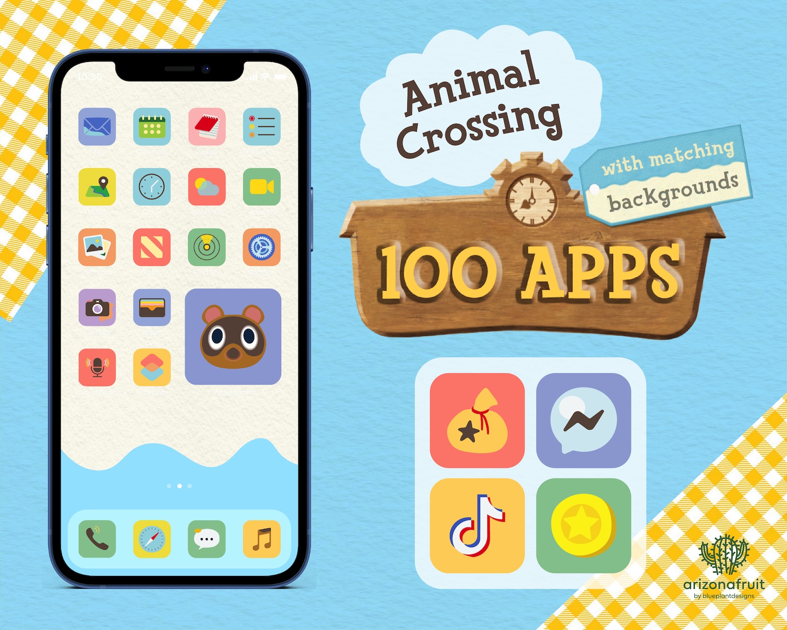 Animal Crossing App Icons IOS 14 Homepage Iphone Ios 14 App Etsy