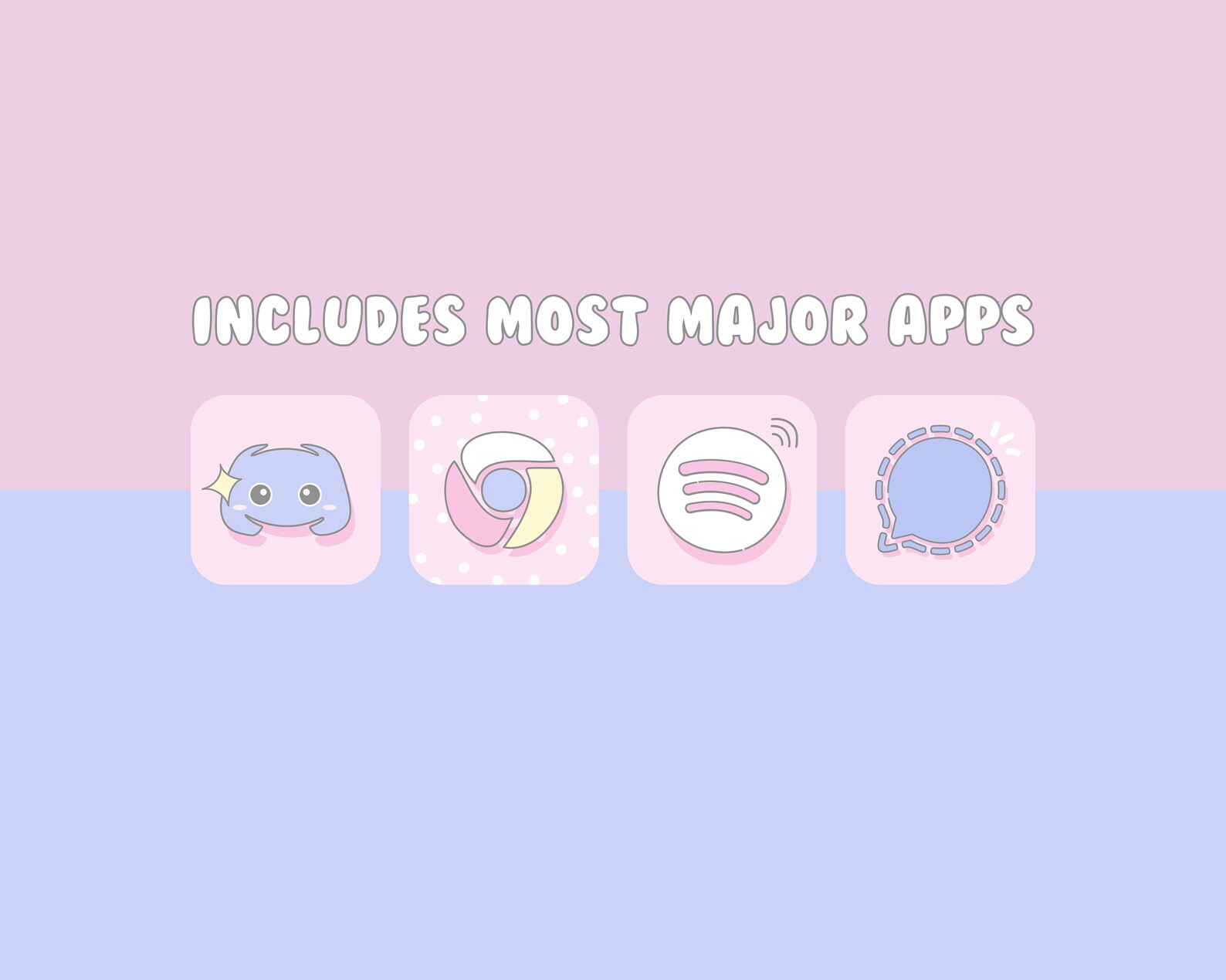 IOS 14 Homepage App Icons 200 Pack Cute Kawaii Pink Purple IOS 14 Homepage App Icons 200 Pack Cute Kawaii Pink Purple