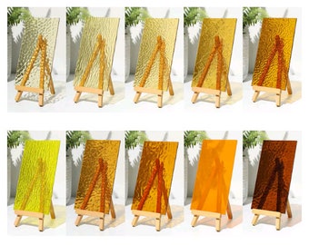 Customizable Sizes, Colors, Textures, and Shapes for Stained Glass and Mosaic Tiles