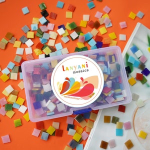 Snapklik.co : Lanyani Diaond Transparent Glass Osaic Tiles - View #6