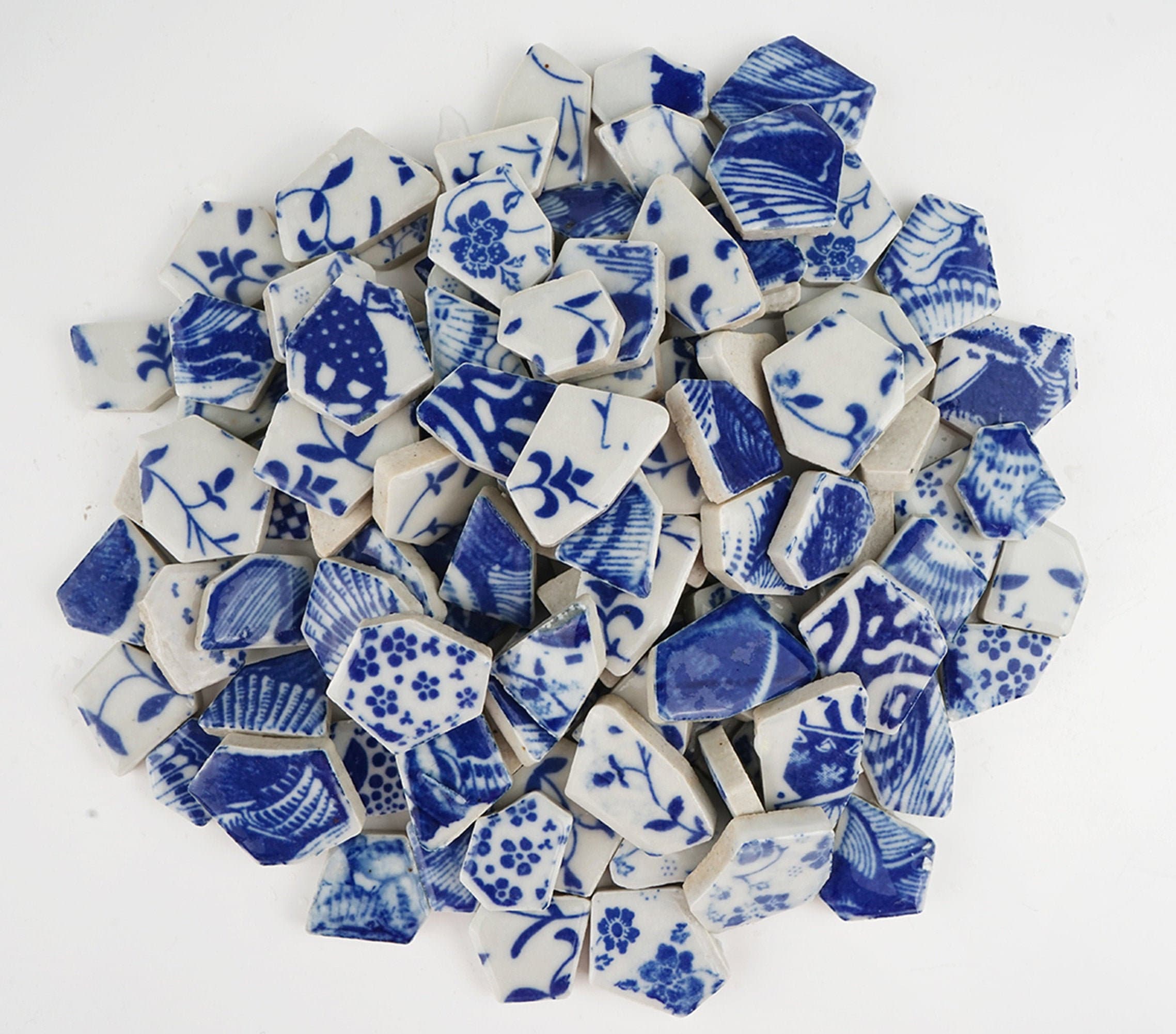 784 Pieces Colorful Ceramic Mosaic Tiles for Crafts, Tiny Square Glazed  Porcelain Pieces Sheets for Mosaics -  Denmark