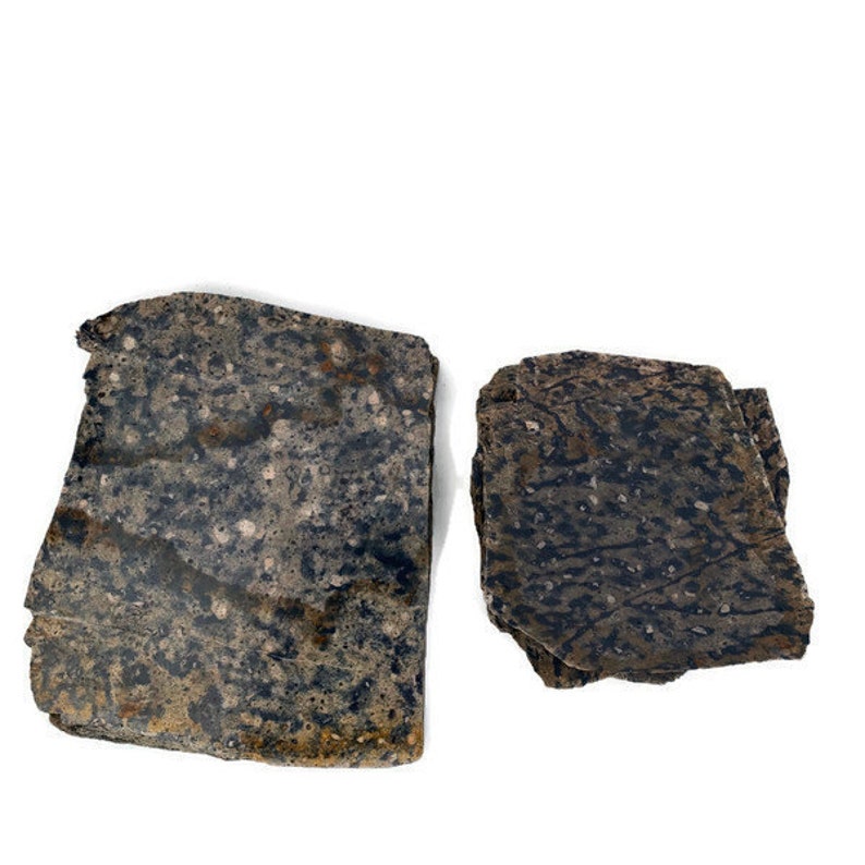 Leopard Rhyolite Stone Coasters 4 and Tray Set / Rustic Decor / Nature Inspired Decor Bild 4