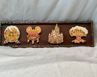 Disney Lands Gingerbread Sign