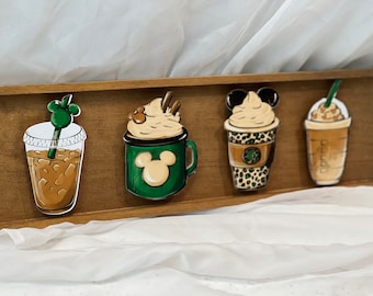 Disney Coffee Bar Sign, Mickey Coffee Sign, Mickey Kitchen Wall Decor, Minnie Coffee Bar, Latte Iced Coffee Decorations, Coffee Lover Gift