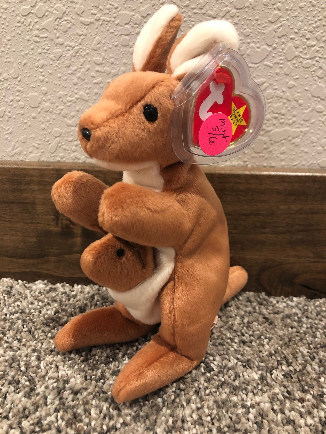 Pouch the Kangaroo TY Beanie Baby Etsy