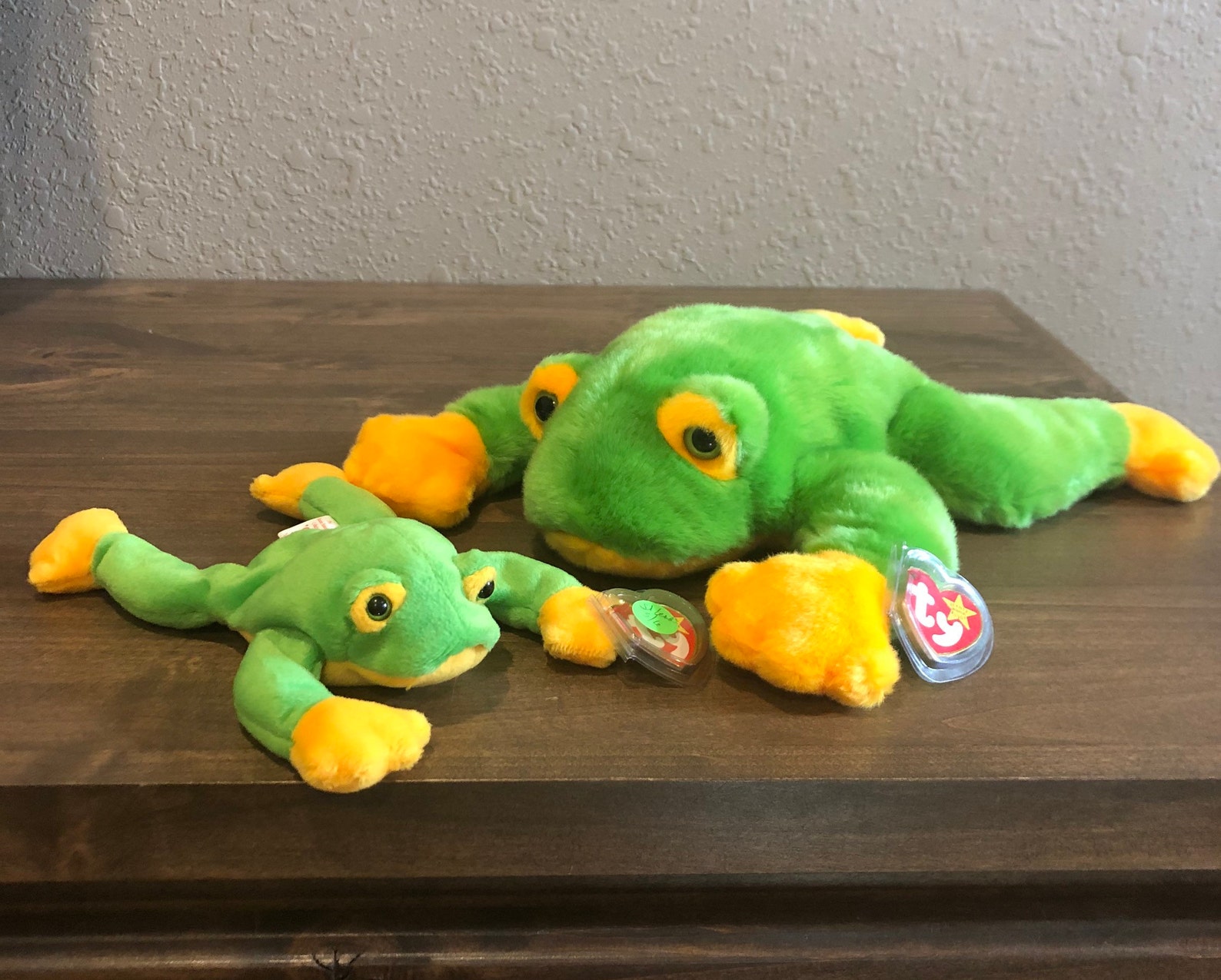 Smoochy the Frog. TY Beanie Baby and Beanie Buddy. | Etsy