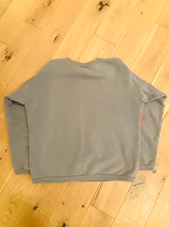 Quicksilver Gray and Orange Sweathshirt - image 3