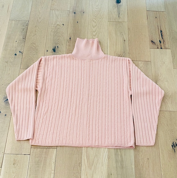 Halston Cable Knit Sweater