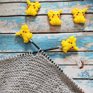 Maschenstopper 1 Paar Nadelschoner Stricknadelstopper