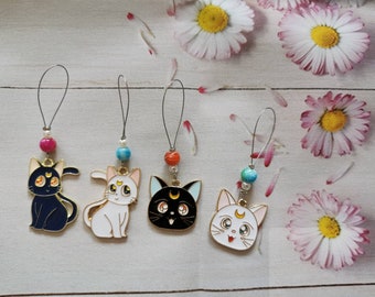 Maschenmakierer stricken handmade Stitchmakers Sailor Moon Katze