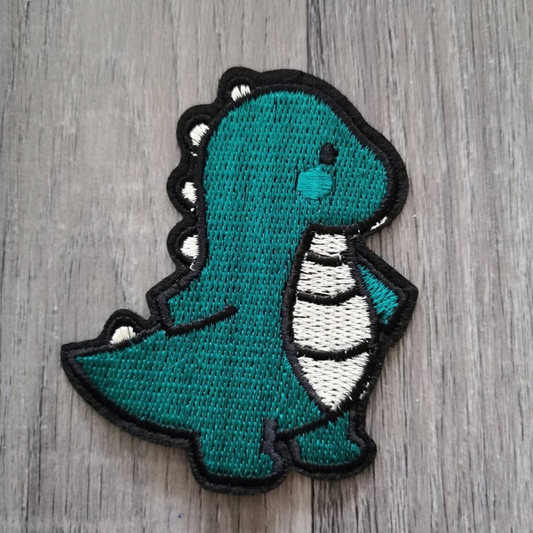 Dino Aufnäher Patch Bügelbild Applikation Flicke