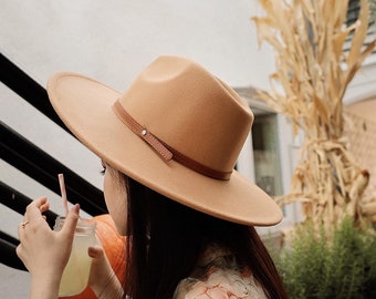 Large Size Fedora - Etsy