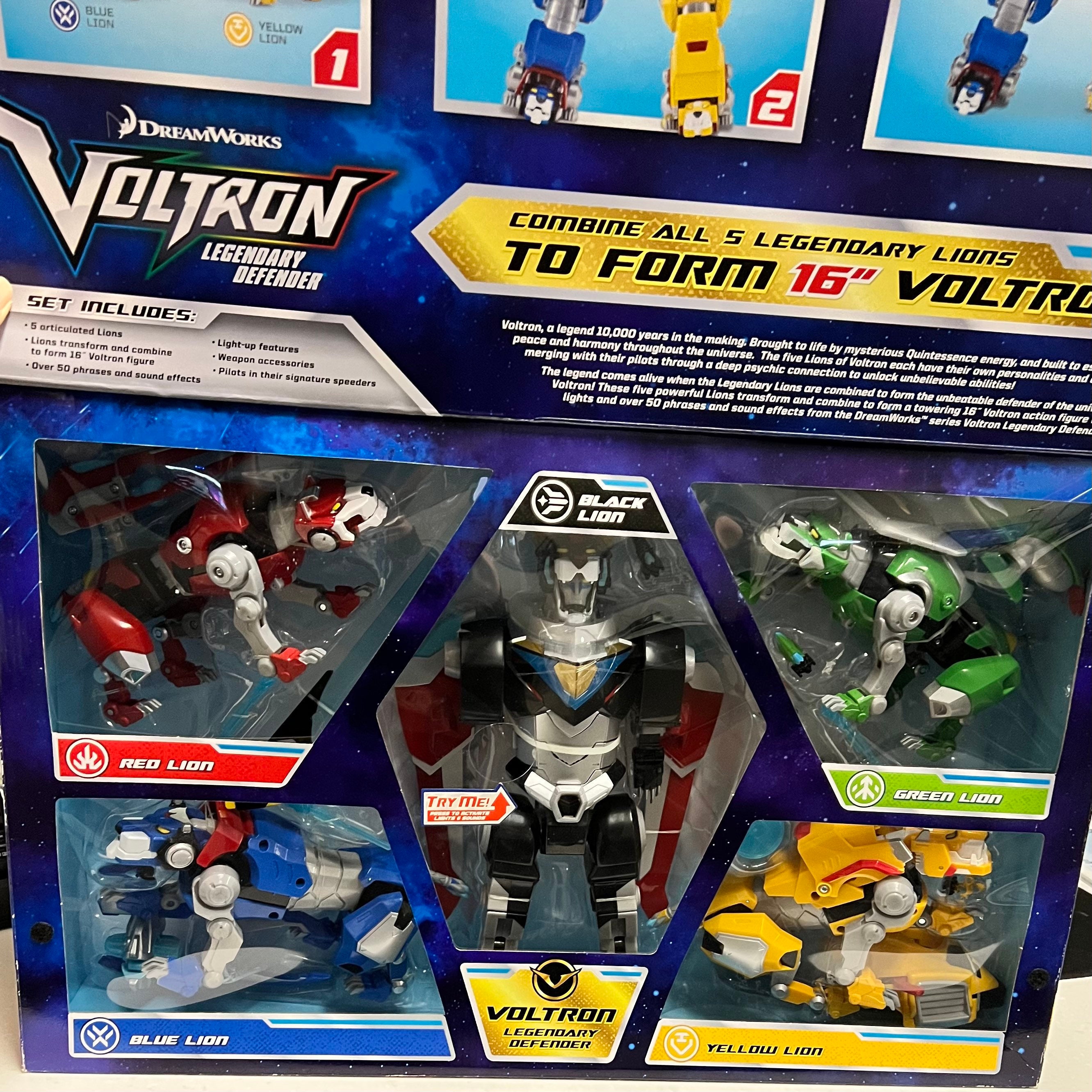 voltron combinable lions
