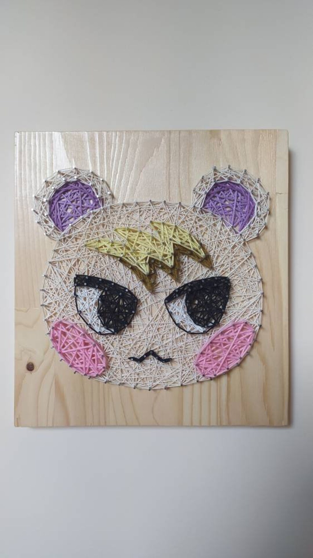 String Art, Wire Art Which Represents Mathéo From the Game Animal ...