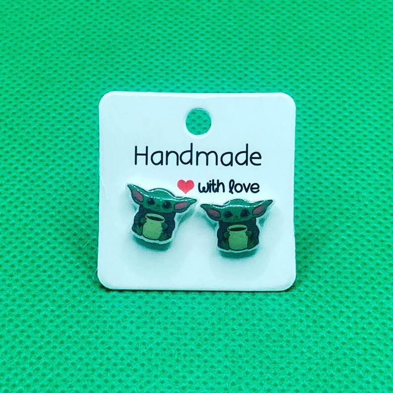 Baby Yoda Earrings