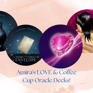 Barajas del Oráculo del Amor y la Taza de Café - Amira Celon