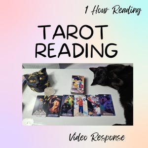 Lectura de tarot en vídeo de 1 hora