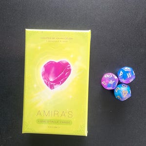 CARTAS DE ORÁCULO DO AMOR com Dados de Astrologia