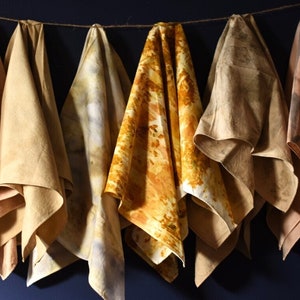 Natural Dye Cotton Bandana