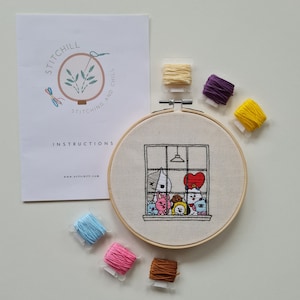 BTS Embroidery Kit || BT21 Embroidery || Army Embroidery Kit
