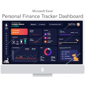 Personal Finance Tracker Dashboard