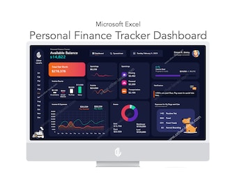 Personal Finance Tracker Dashboard