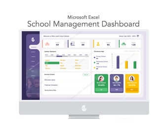 School Management Dashboard - Dynamic photos changer for top students