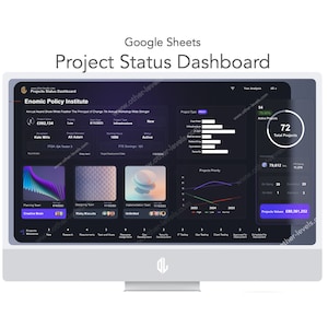 Project Status Dashboard - Google Sheets