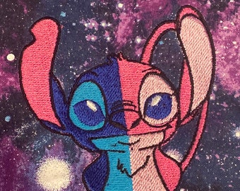 Stitch and Angel embroider file [.pes]