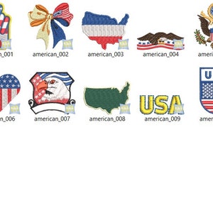 USA Bundle Machine Embroider[.PES]