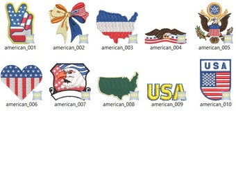 USA Bundle Machine Embroider[.PES]