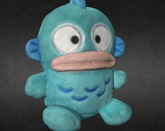 3D Scanned Hangyodon Plushie (3D Printable)