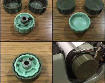 3D Printed Platen Knob PROTECTIVE COVER for Vintage Hermes Baby Typewriters